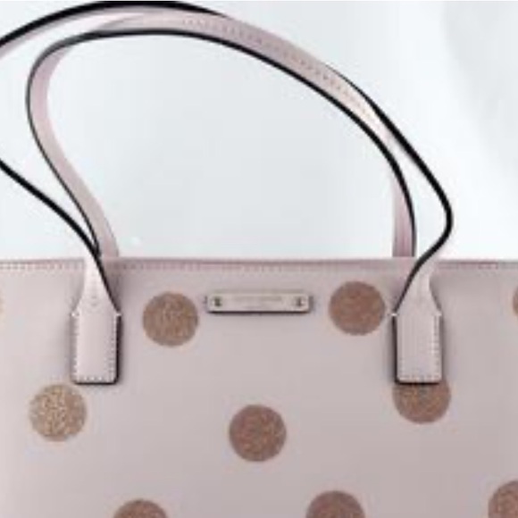 Beautiful Kate Spade Hani Haven Lane Plum
Dawn Pink Polka Dot Handbag NWT - Picture 11 of 14